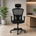 Office Chair High Back Breathable Mesh Zeus Black HB