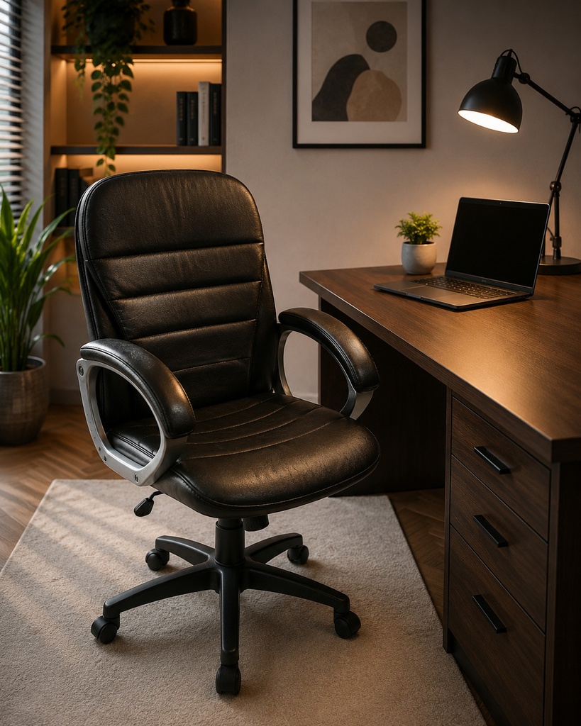 EVA leatherette office chair